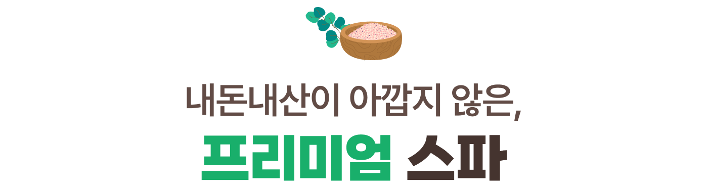 내돈내산이 아깝지 않은, 프리미엄 스파